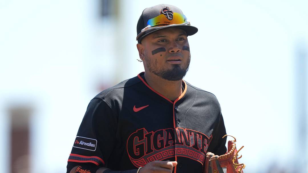 May 23, 2026; San Francisco, California, USA; San Francisco Giants second baseman Luis Arraez (1) during the first inning against the Chicago White Sox at Oracle Park. Mandatory Credit: Darren Yamashita-Imagn Images May 23, 2026; San Francisco, California, USA; San Francisco Giants second baseman Luis Arraez (1) during the first inning against the Chicago White Sox at Oracle Park. Mandatory Credit: Darren Yamashita-Imagn Images