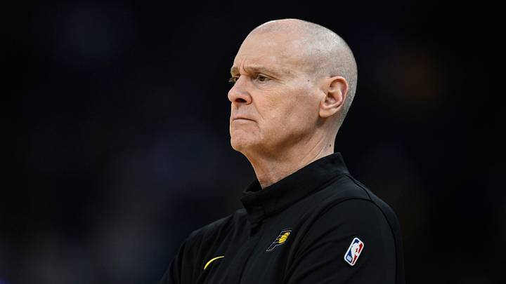 Indiana Pacers head coach Rick Carlisle during a game against the Golden State Warriors.
