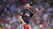 Atlanta Braves starting pitcher Chris Sale is a good bet to rack up the strikeouts on Monday night.