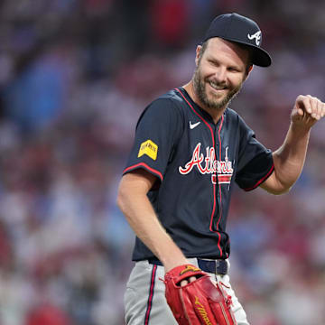 Atlanta Braves starting pitcher Chris Sale is a good bet to rack up the strikeouts on Monday night.