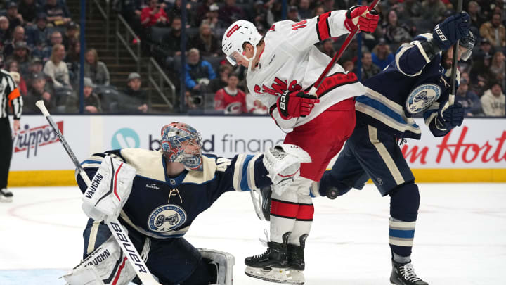 Carolina Hurricanes v Columbus Blue Jackets