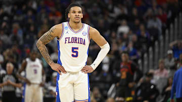 Florida Gators guard Will Richard (5)