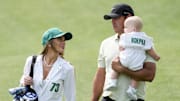 Jena Sims, Brooks Koepka and Crew Koepka