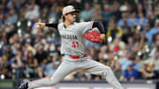 May 16, 2025; Milwaukee, Wisconsin, USA;  Minnesota Twins pitcher Joe Ryan (41) throws a pitch during the first inning against the Milwaukee Brewers at American Family Field. Mandatory Credit: Jeff Hanisch-Imagn Images