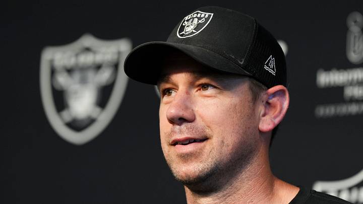 Las Vegas Raiders head coach Klint Kubiak