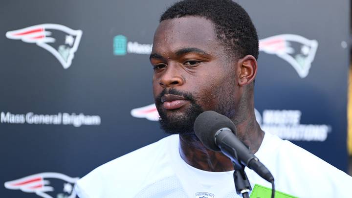 New England Patriots wide receiver Kayshon Boutte