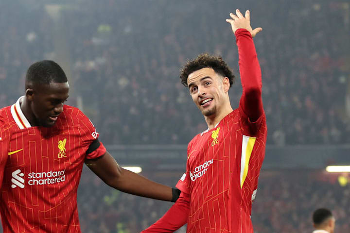 Luis Diaz, Curtis Jones, Ibrahima Konate