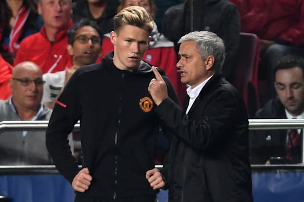 Scott McTominay, Jose Mourinho Scott McTominay, Jose Mourinho