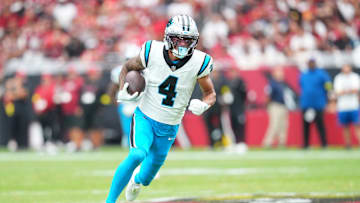 Carolina Panthers wide receiver Tetairoa McMillan