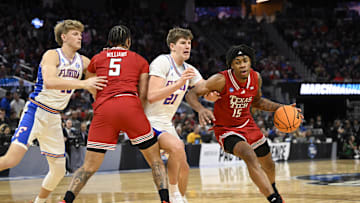 Texas Tech Red Raiders forward JT Toppin (15)