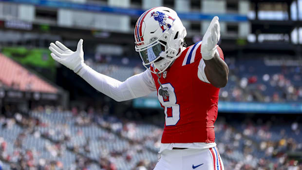 New England Patriots wide receiver Stefon Diggs