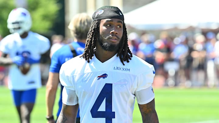 James Cook is in search of a new contract ahead of the 2025 season. 