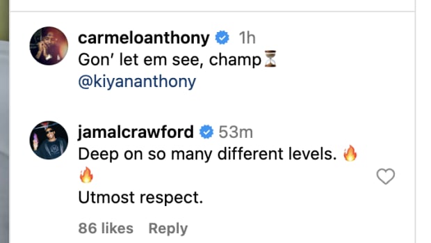 Jamal Crawford's Comment