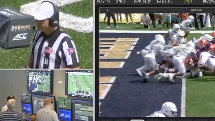 ESPN pulled back the curtain during the Clemson-Georgia Tech game. 