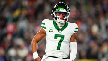 New York Jets quarterback Justin Fields