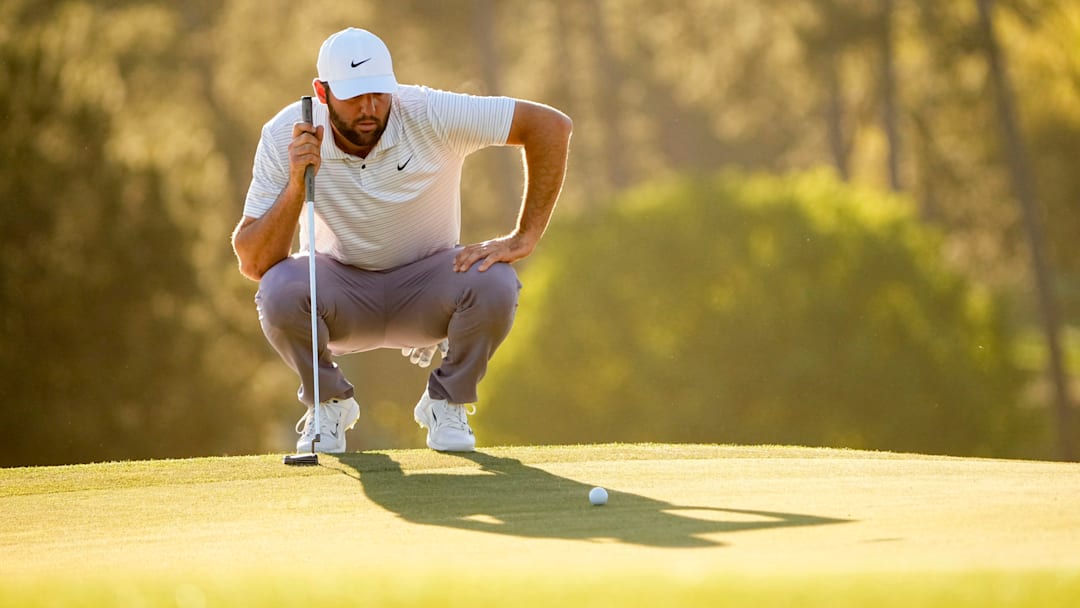 Scheffler has a one stroke lead over Morikawa entering Sunday's final round of the Masters.