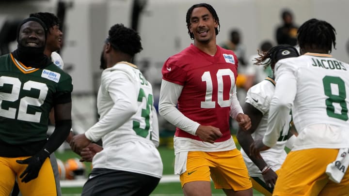 Green Bay Packers quarterback Jordan Love (10) is shown during the team’s minicamp Tuesday, June 11, 2024 in Green Bay, Wisconsin.