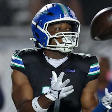 Blue Springs South wide receiver Gary Hill had a big game in a blowout win against Liberty on Friday.