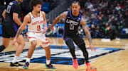Grand Canyon Antelopes guard Ray Harrison.
