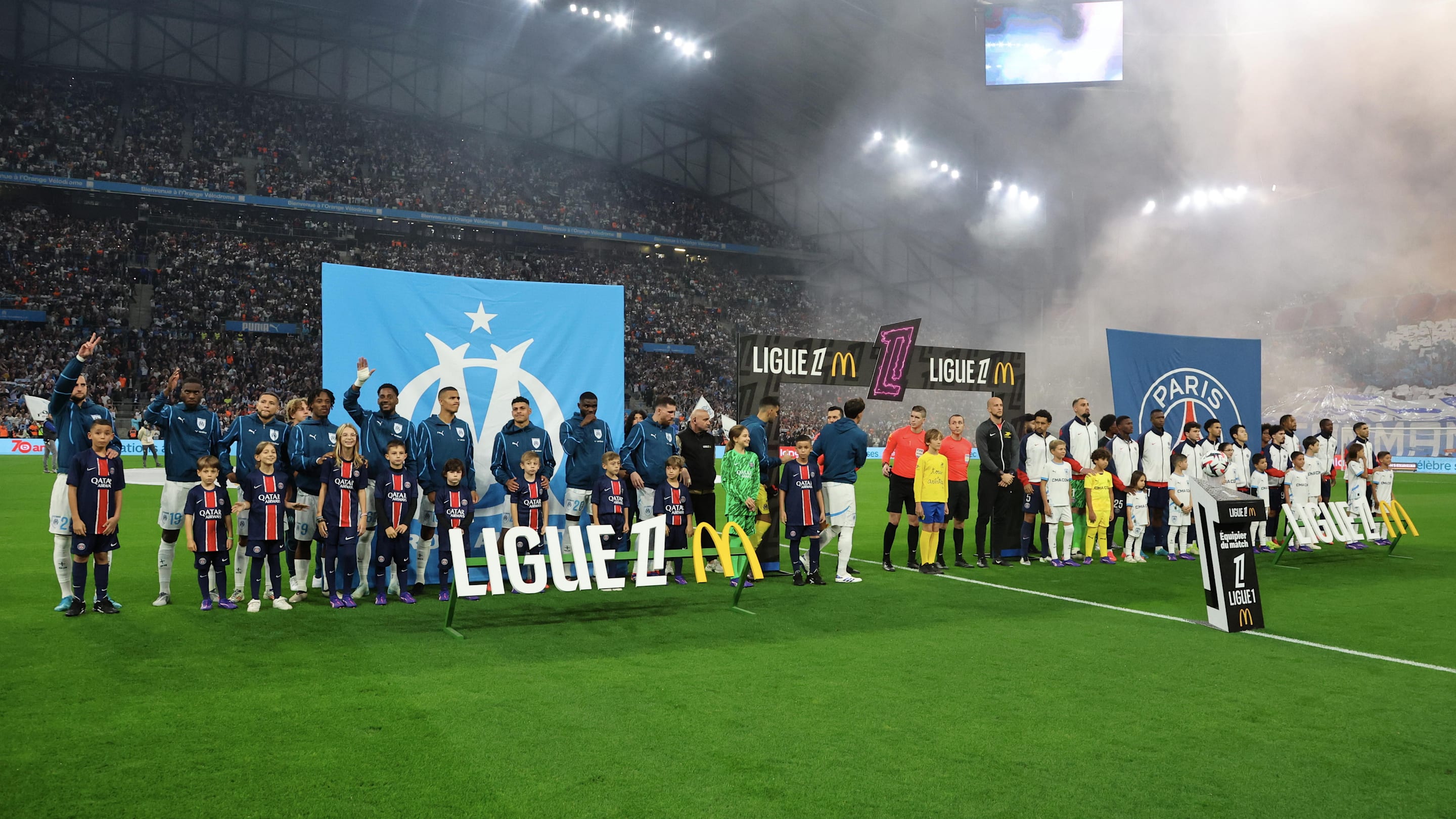 Ligue 1 : Le calendrier de l'OM comparé à celui du PSG
