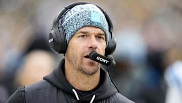 Carolina Panthers head coach Dave Canales