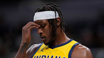 Indiana Pacers center Myles Turner (33).