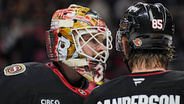 Linus Ullmark, Jake Sanderson