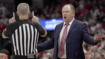Wisconsin head coach Greg Gard
