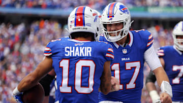 Khalil Shakir, Josh Allen, Buffalo Bills
