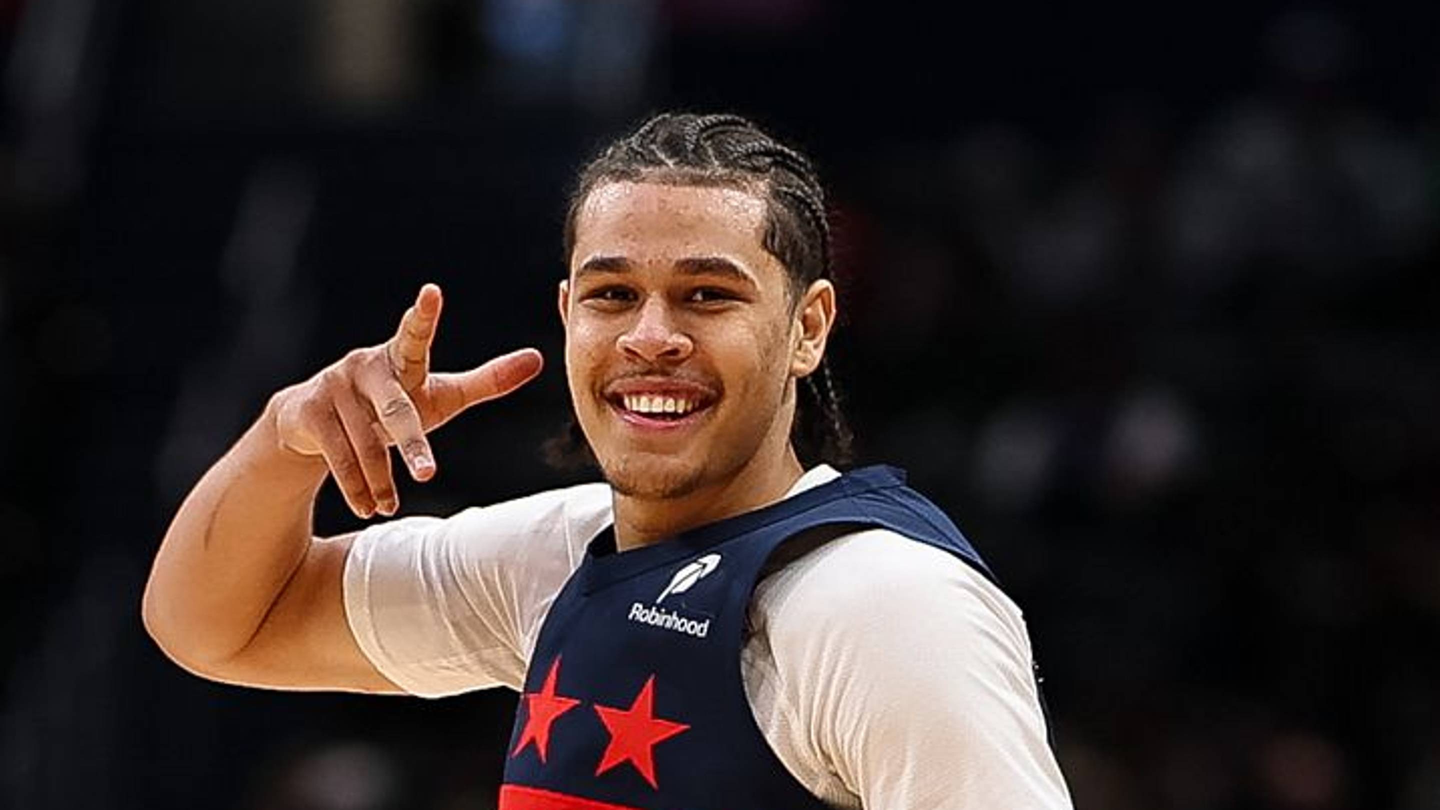 Kyshawn George showcases potential Wizards will need to contend