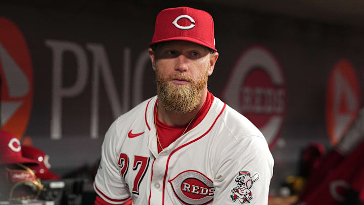 Cincinnati Reds outfielder Jake Fraley