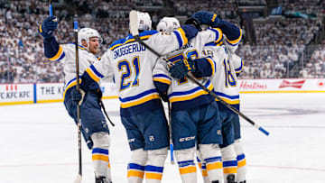 St Louis Blues v Winnipeg Jets - Game One