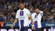 Kylian Mbappé y Lionel Messi cuando eran compañeros en el PSG