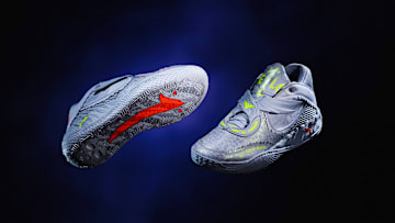 The PUMA MB.05 "Metallic" colorway.