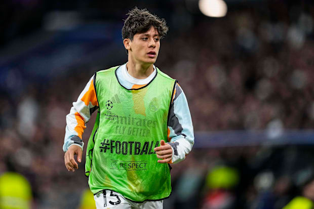 Real Madrid midfielder Arda Guler