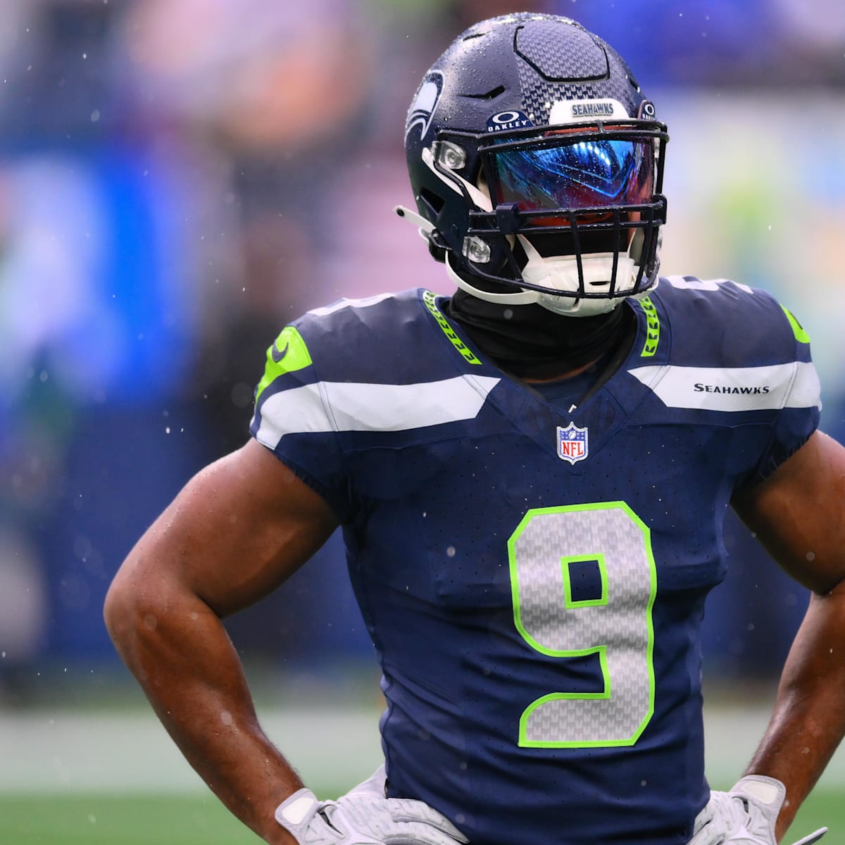 アイドル XG Seattle Seahawks uniform size L youth-nike-geno-smith-neon-
