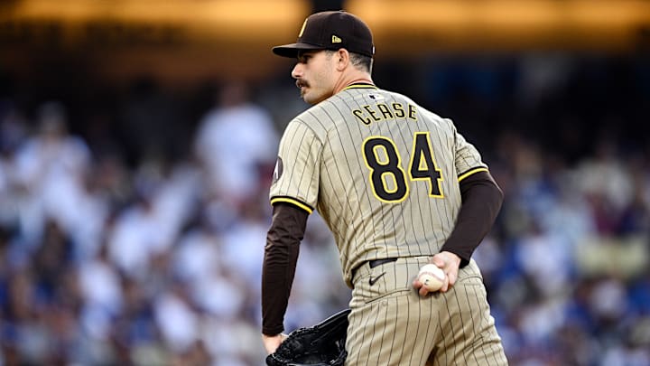 San Diego Padres pitcher Dylan Cease