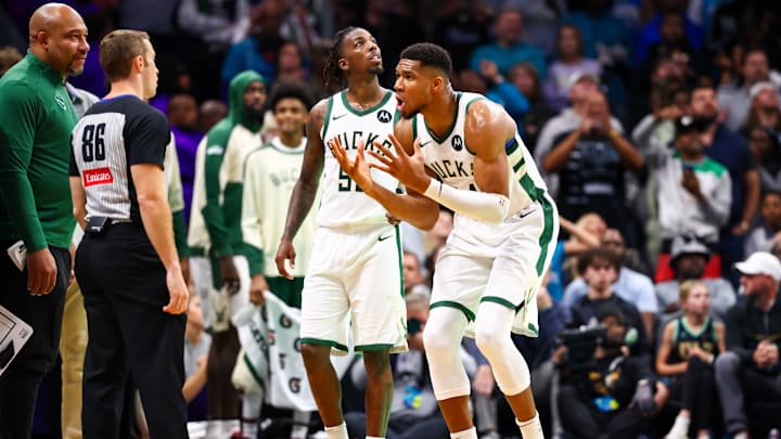 Milwaukee Bucks v Charlotte Hornets