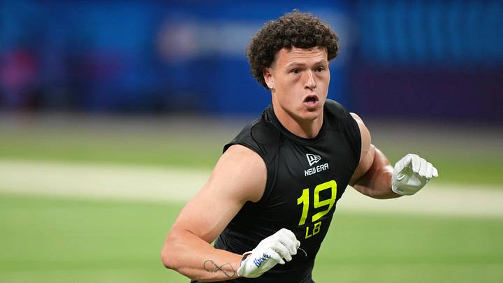 UCLA's Medrano Makes Noise in NFL Combine Media Room