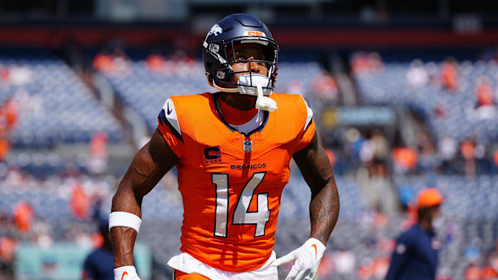 Denver Broncos wide receiver Courtland Sutton is a great prop target in Week 4. Denver Broncos wide receiver Courtland Sutton is a great prop target in Week 4.