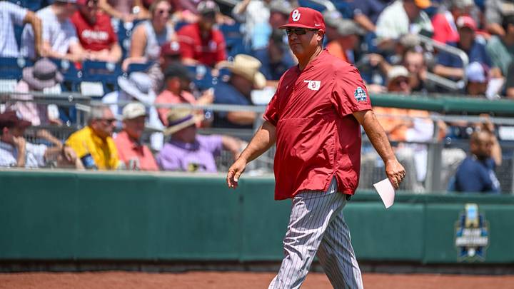 Jun 17, 2022; Omaha, NE, USA; Oklahoma Sooners head coach Skip Johnson