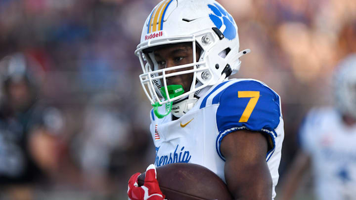 Frenship's Chase Campbell runs with the ball against Lubbock-Cooper in a non-district football game, Friday, Sept. 20, 2024, at Pirate Stadium in Woodrow. Frenship's Chase Campbell runs with the ball against Lubbock-Cooper in a non-district football game, Friday, Sept. 20, 2024, at Pirate Stadium in Woodrow.