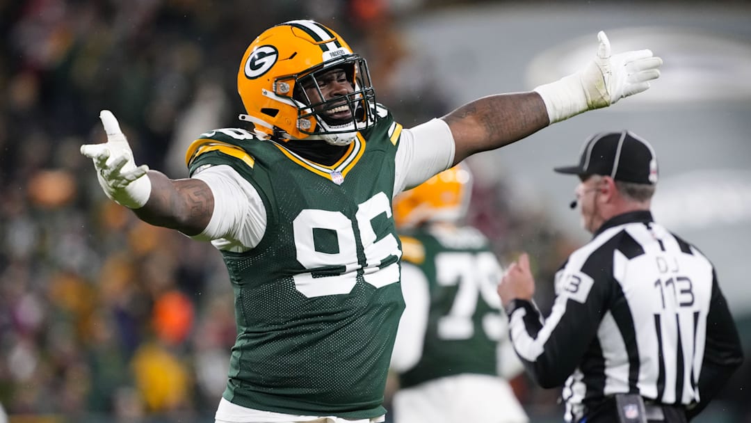 Green Bay Packers defensive lineman Colby Wooden