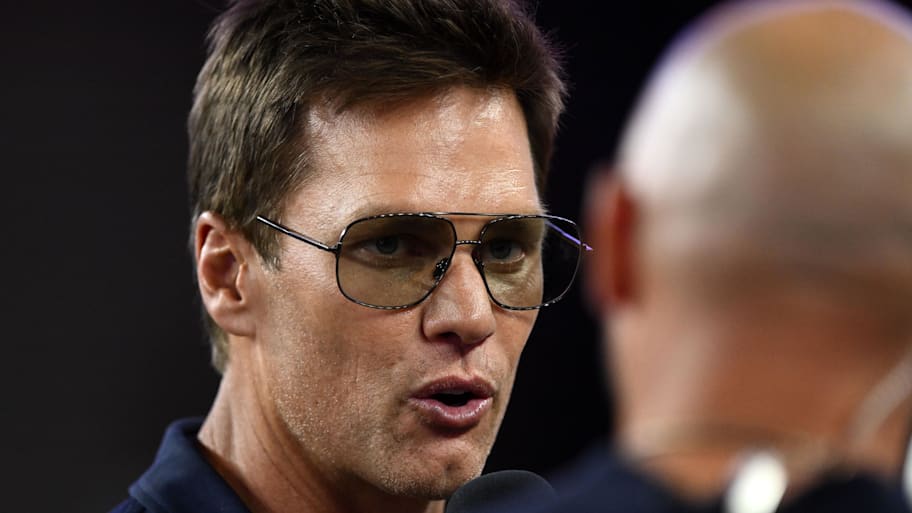 Tom Brady took over for Greg Olsen last season as Fox's top color commentator. | Brian Fluharty-Imagn Images