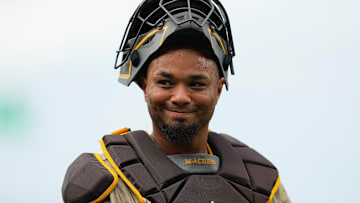 San Diego Padres catcher Martín Maldonado