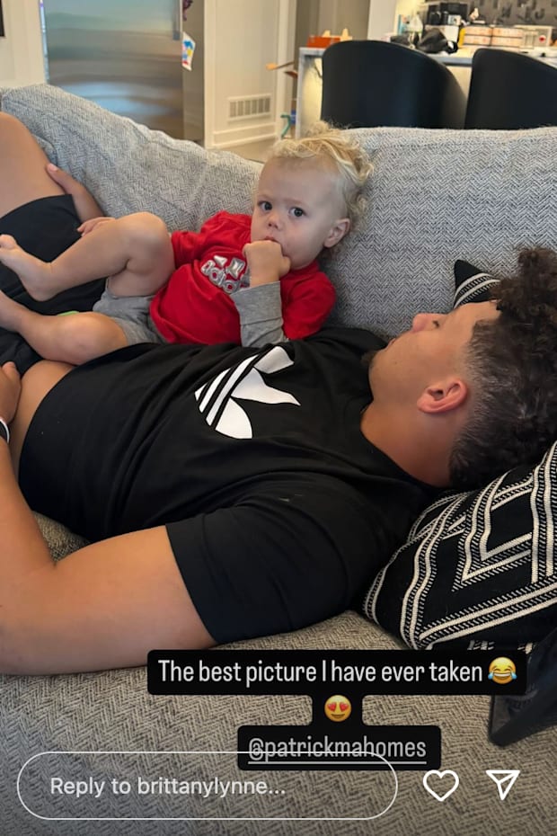 Bronze Mahomes on Patrick Mahomes