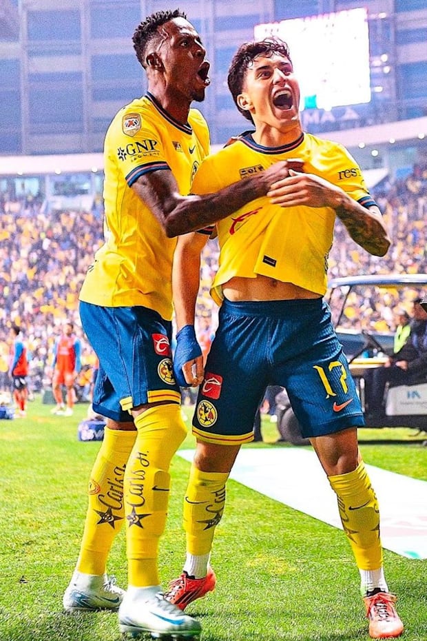 América consiguió ventaja de 2-1 sobre Monterrey para el partido de vuelta dela final de la Liga MX