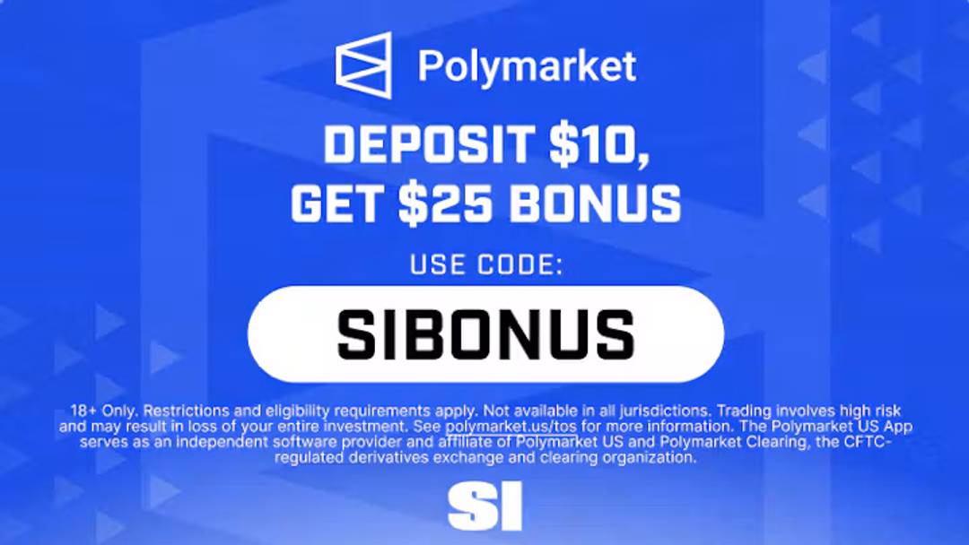 Get a $25 trading bonus with Polymarket promo code SIBONUS for Seahawks vs. Broncos. Deposit $10 to claim this prediction market welcome offer.