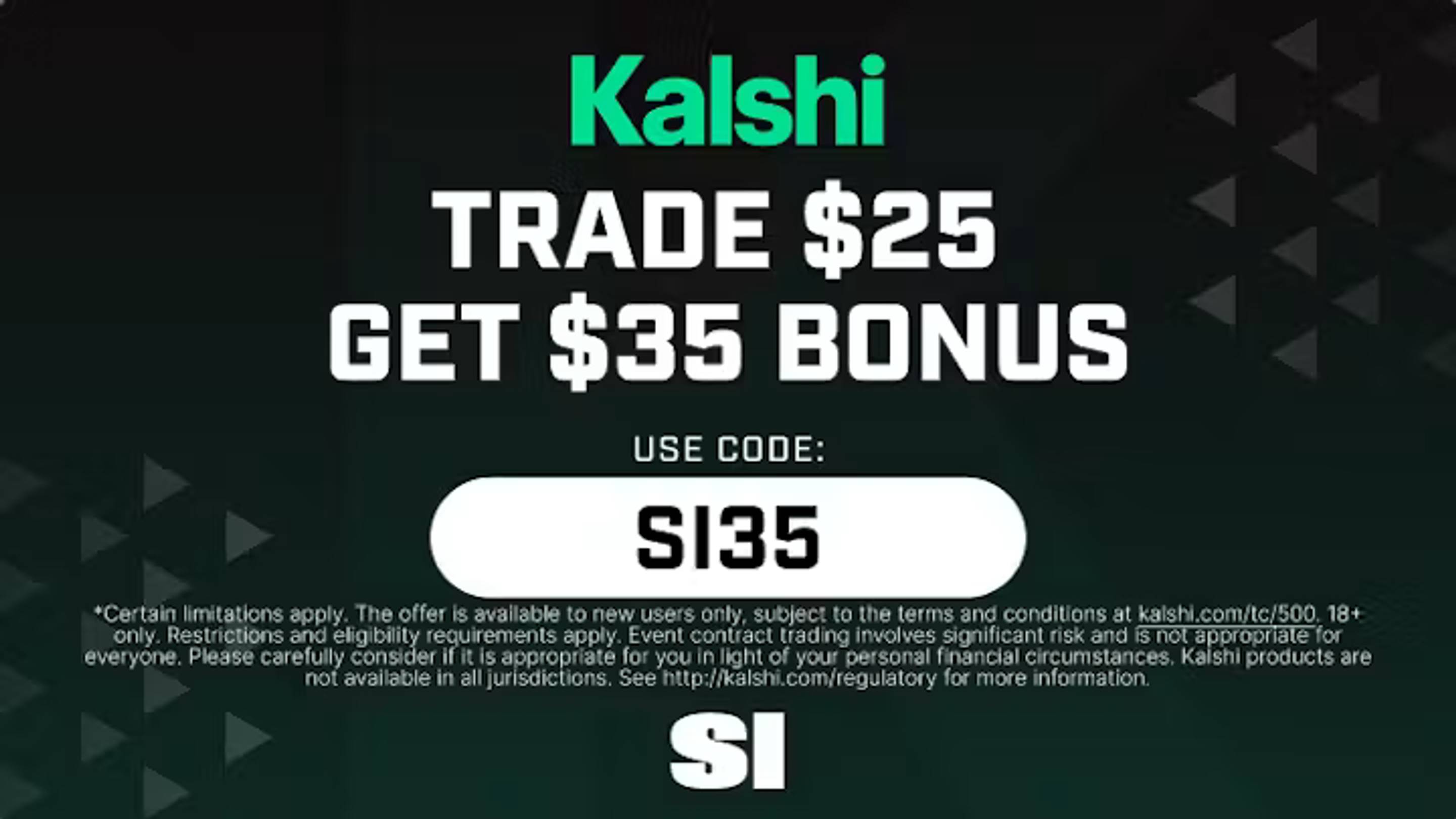 Exclusive $35 Kalshi Promo Code: Trade $25 on 49ers-Rams to Unlock $35 in Prediction Market Bonuses