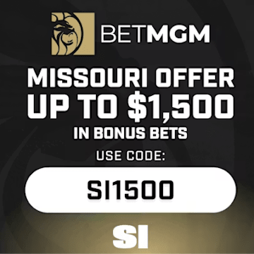 Use BetMGM bonus code SI1500 for up to $1,500 in bonus bets on Chargers vs Chiefs.